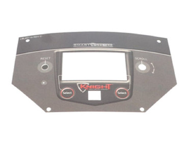 Lochinvar & A.O. Smith 100289519 Control Overlay Label