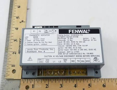 fenwal 35-663904-113 ignition control module hvac furnace boiler