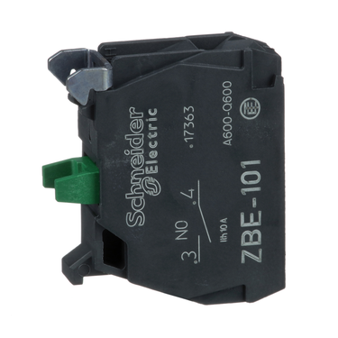 Schneider Electric (Square D) ZBE101-1PC N/O CONTACT BLOCK, 1 PIECE