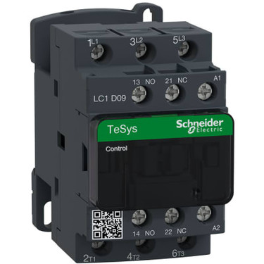 Schneider Electric (Square D) LC1D09T7 480v 9A 3P Non-Rev Contactor