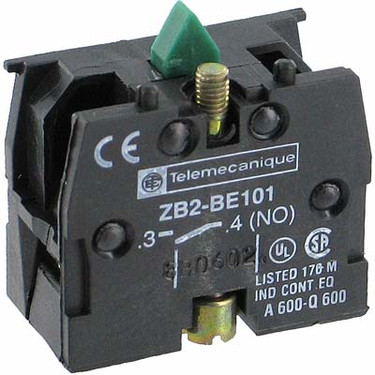 Schneider Electric (Square D) ZB2BE101 1 N.O. CONTACT BLOCK