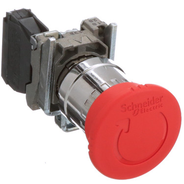 Schneider Electric (Square D) XB4BS8442  Red Emergency Stop Switch 1NC