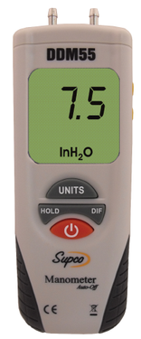 Supco DDM55  DIGITAL MANOMETER / DUAL INPUT