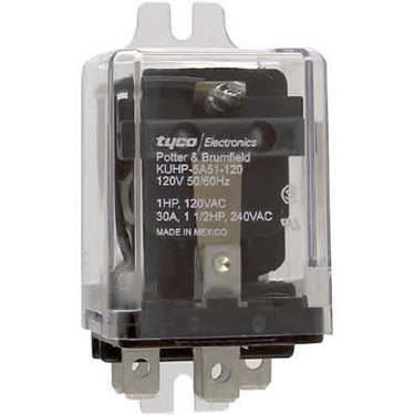 TE Connectivity KUHP-5A51-120  SPDT 30A 120V RELAY