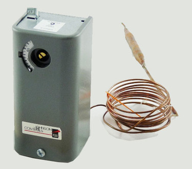 Johnson Controls A19ACC-6 -30/100F, Screwdriver Adj. 6'Cap