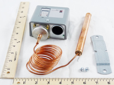 Johnson Controls A72AA-22 25/90F Dpst 6' Adj. Dif. Nema 1