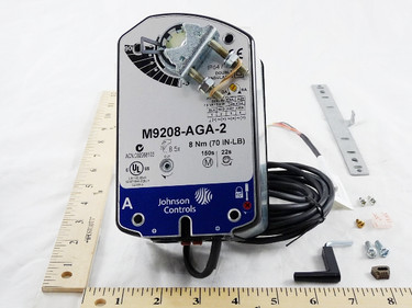 Johnson Controls M9208-AGA-2 70Lbtrq Floatoron/Off Actuateds/R