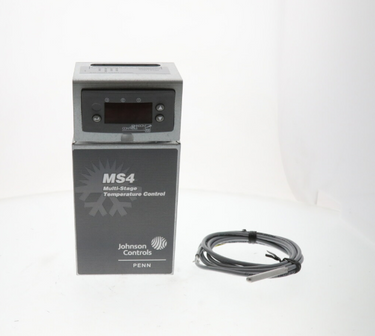 Johnson Controls MS4PMUHVT-11 Multstge Temperaturectrl W/Relay&Snsr