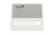 Johnson Controls T-4000-3141 Cover,White,Plastic,Horiz