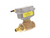 Johnson Controls VG7251CS3801D 1/2"Union N.O. 4-8#