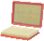 WIX 42843 Air Filter Panel