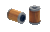 WIX 57255 Cartridge Lube Metal Canister Filter