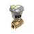 Johnson Controls VG7241NT+3008B 1" Normally Open Bronze Valve 11.6 Cv, 36 PSI