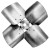 Lau 60760201 4BLD 12dia 33deg CCW Fan Blade