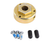 Lau 60765804 1/2"Bore HEX/RND HUB 2-SetScrw