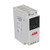 ABB ACS180 variable frequency drive with front control keypad and ventilation housing, compact industrial motor drive used for pump, fan, and machinery speed control applications on white background