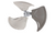 York Controls S1-026-45716-000 24" CW 3 Blade Fan; 1/2"Bore