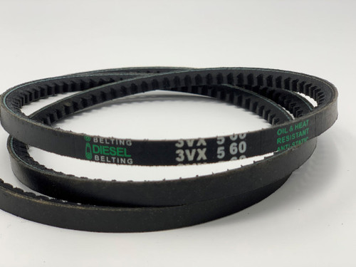 D&D PowerDrive 3VX560 Cogged V-Belt – 3/8 X 56in OC – Replacement For Dunlop