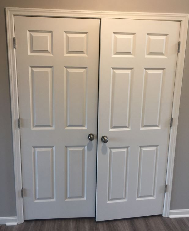 6 Panel French Wood Double Doors DALMATIAN DOORS™