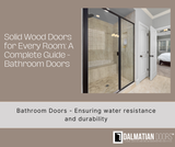 Bathroom Doors: Ensuring Water Resistance and Durability