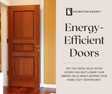 Solid Wood Doors Are Energy-Efficient. Here’s Why!