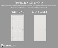 Pre-Hung vs. Slab-Only Doors: What You Need to Know for Your Home