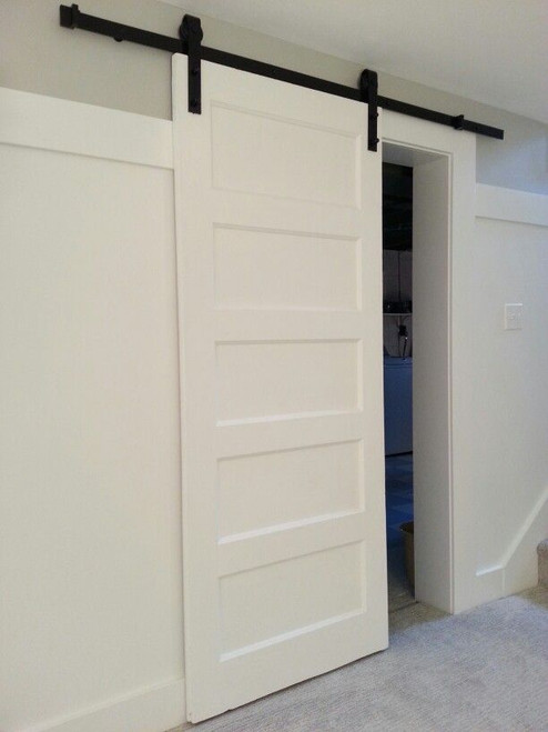 Wood 5 Panel Barn Door