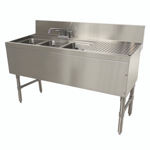 PRB-24-53L | 60' | Underbar Sink Units PRB-24-53L | 60' | Underbar Sink Units