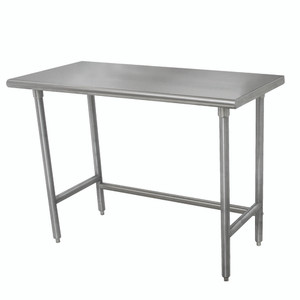 TELAG-242-X | 24' | Work Table,  24 - 27, Stainless Steel Top