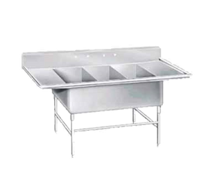 K7-3-1432-18RL | 78' | Sink, (3) Three Compartment