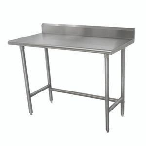 TKSLAG-245-X | 60' | Work Table,  54 - 62, Stainless Steel Top