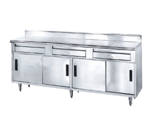 SDRC-307 | 84' | Work Table, Cabinet Base Sliding Doors SDRC-307 | 84' | Work Table, Cabinet Base Sliding Doors