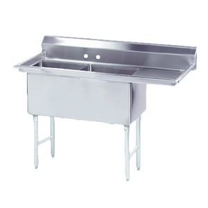 FS-2-1620-18R | 52' | Sink, (2) Two Compartment