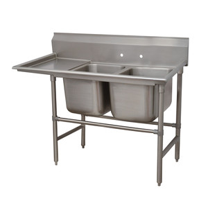 94-2-36-24L | 65' | Sink, (2) Two Compartment 94-2-36-24L | 65' | Sink, (2) Two Compartment