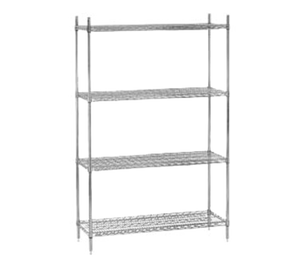ECC-1860 | 60' | Shelving Unit, Wire ECC-1860 | 60' | Shelving Unit, Wire