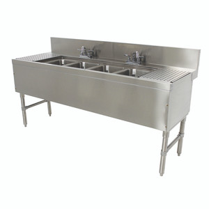 PRB-24-64C | 72' | Underbar Sink Units PRB-24-64C | 72' | Underbar Sink Units