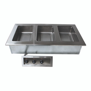 DISW-3-240 | 44' | Hot Food Well Unit, Drop-In, Electric DISW-3-240 | 44' | Hot Food Well Unit, Drop-In, Electric