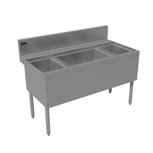 PRC-24-60LR-10 | 60' | Underbar Ice Bin/Cocktail Station, Bottle Well Bin PRC-24-60LR-10 | 60' | Underbar Ice Bin/Cocktail Station, Bottle Well Bin