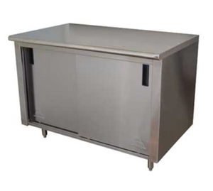 CB-SS-245M | 60' | Work Table, Cabinet Base Sliding Doors CB-SS-245M | 60' | Work Table, Cabinet Base Sliding Doors