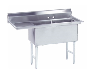 FS-2-1818-18L | 56' | Sink, (2) Two Compartment