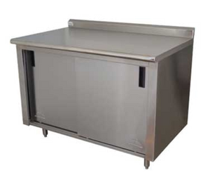 CF-SS-306 | 72' | Work Table, Cabinet Base Sliding Doors