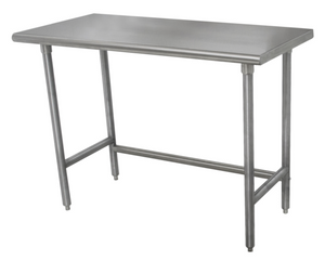 TMS-365 | 60' | Work Table,  54 - 62, Stainless Steel Top