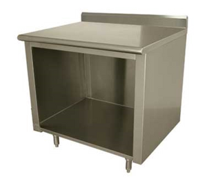 EK-SS-369 | 108' | Work Table, Cabinet Base Open Front