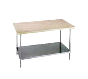 H2G-247 | 84' | Work Table, Wood Top