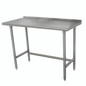 TFMSLAG-302-X | 24' | Work Table,  24 - 27, Stainless Steel Top