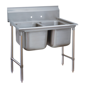 93-62-36 | 50' | Sink, (2) Two Compartment 93-62-36 | 50' | Sink, (2) Two Compartment