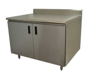 HK-SS-366M | 72' | Work Table, Cabinet Base Hinged Doors