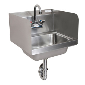 BKHS-W-1410-SS-PT-G | 17' | Sink, Hand BKHS-W-1410-SS-PT-G | 17' | Sink, Hand