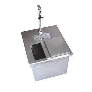 BK-DIWSBL-2118X-P-G | 18' | Ice & Water Unit, Drop-In BK-DIWSBL-2118X-P-G | 18' | Ice & Water Unit, Drop-In