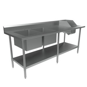 BKPT-2-3084S-L | 84' | Work Table, with Prep Sink(s) BKPT-2-3084S-L | 84' | Work Table, with Prep Sink(s)